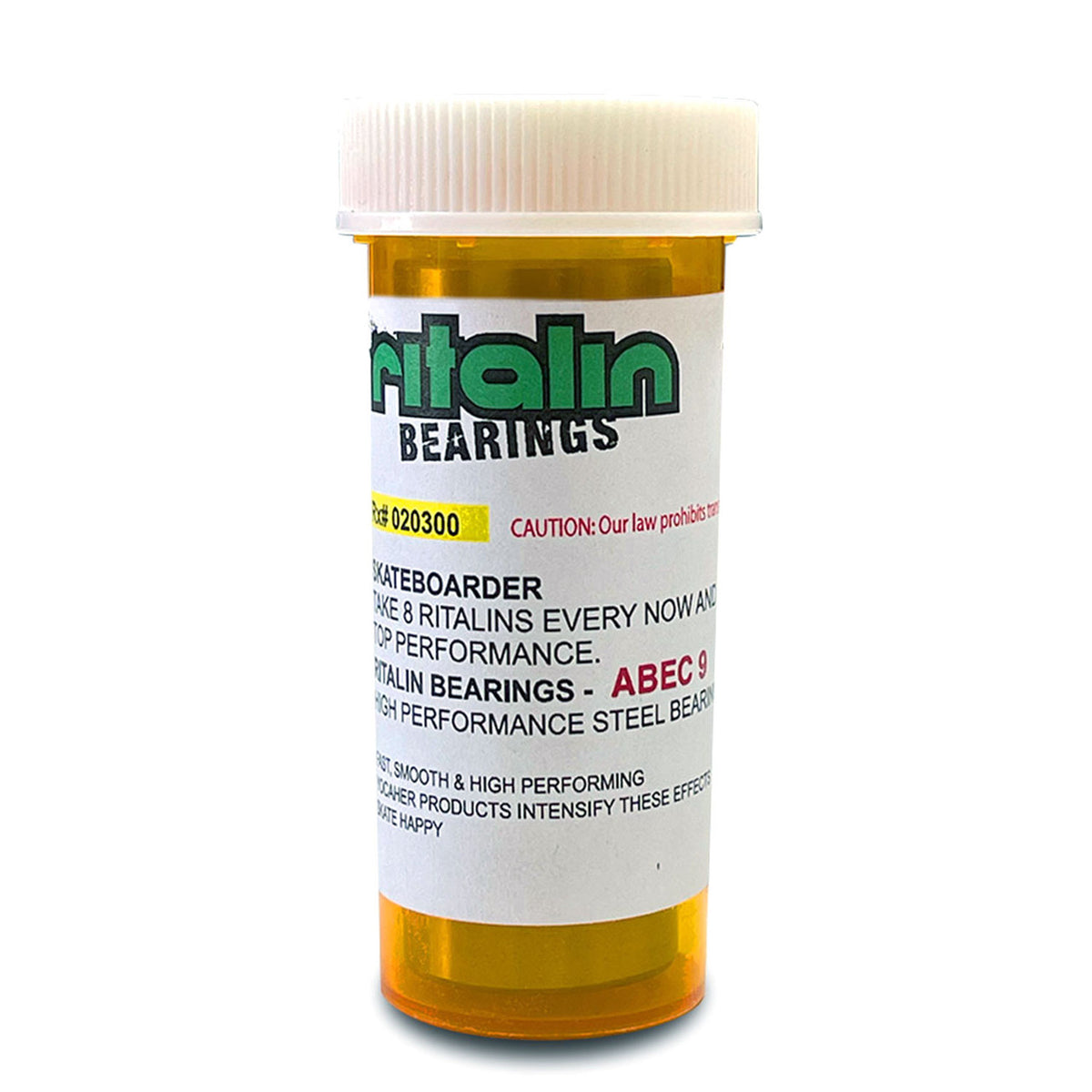 YOCAHER - Skateboard Bearings- Abec 9 Ritalin - Chrome