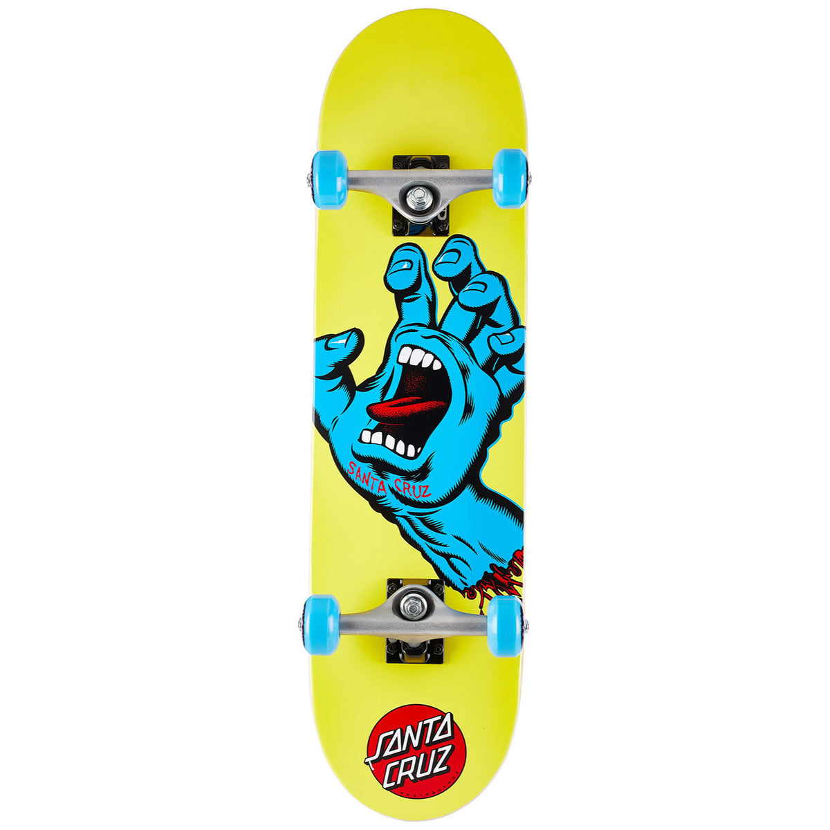 Santa Cruz - Skateboard Complet 7.75 x 30 - Screaming Hand - Yellow