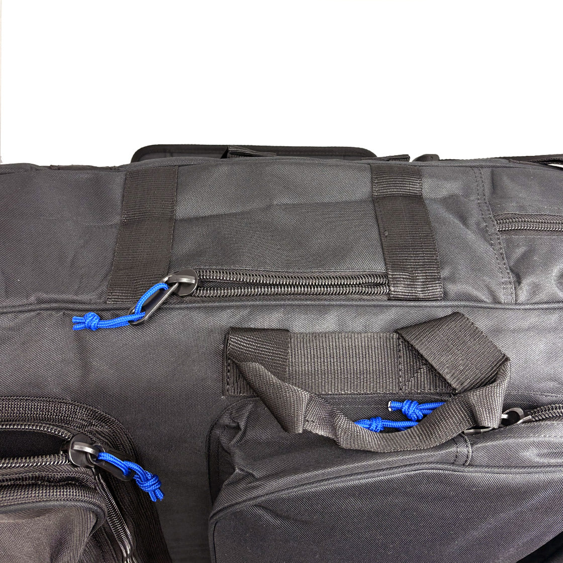 Gyroll - Tri Pouch Bodyboard Cover - Black / Royal Blue