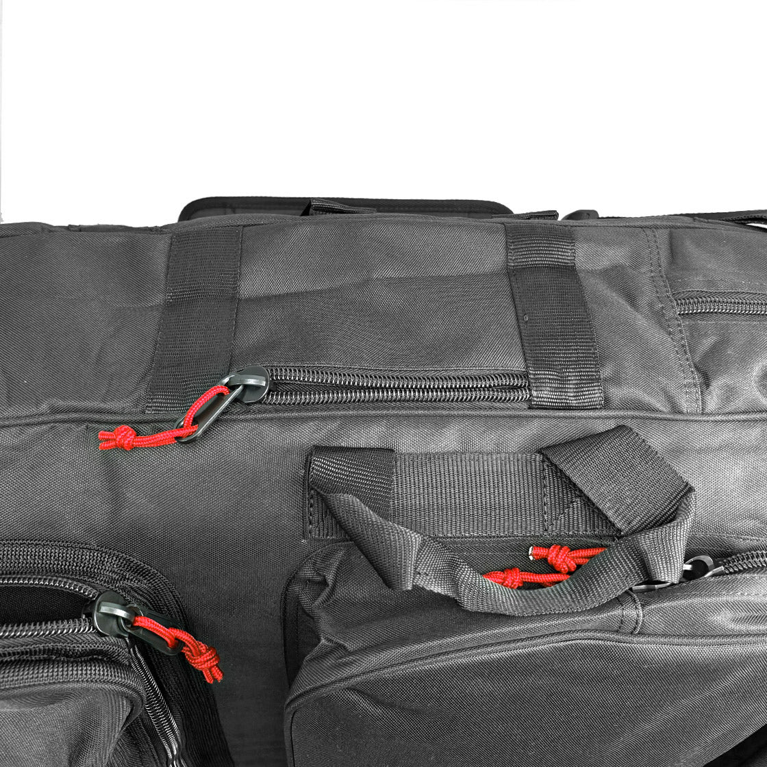 GYROLL - Housse de Bodyboard Tri Pouch - Black / Red