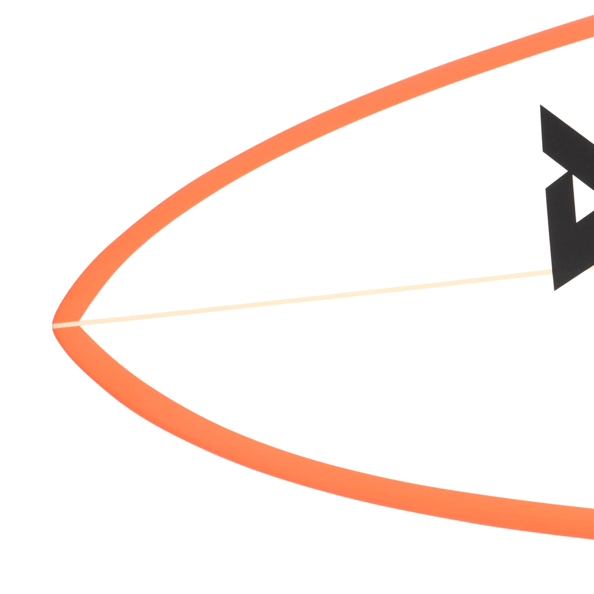 Victory Surfboards - Midlength - Epoxy - Futures - Matt Orange / White