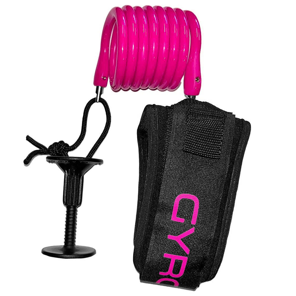 GYROLL - Leash biceps Bodyboard Variable Arm - Pink
