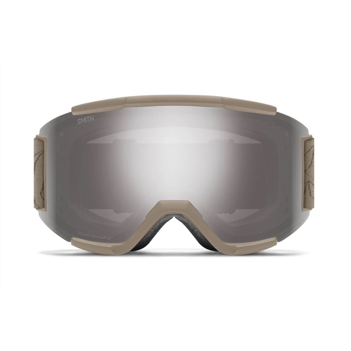 SMITH™ - Snowboard Squad Goggle - ChromaPop Photochromic - Bandit - Sun Platinum Mirror / Clear