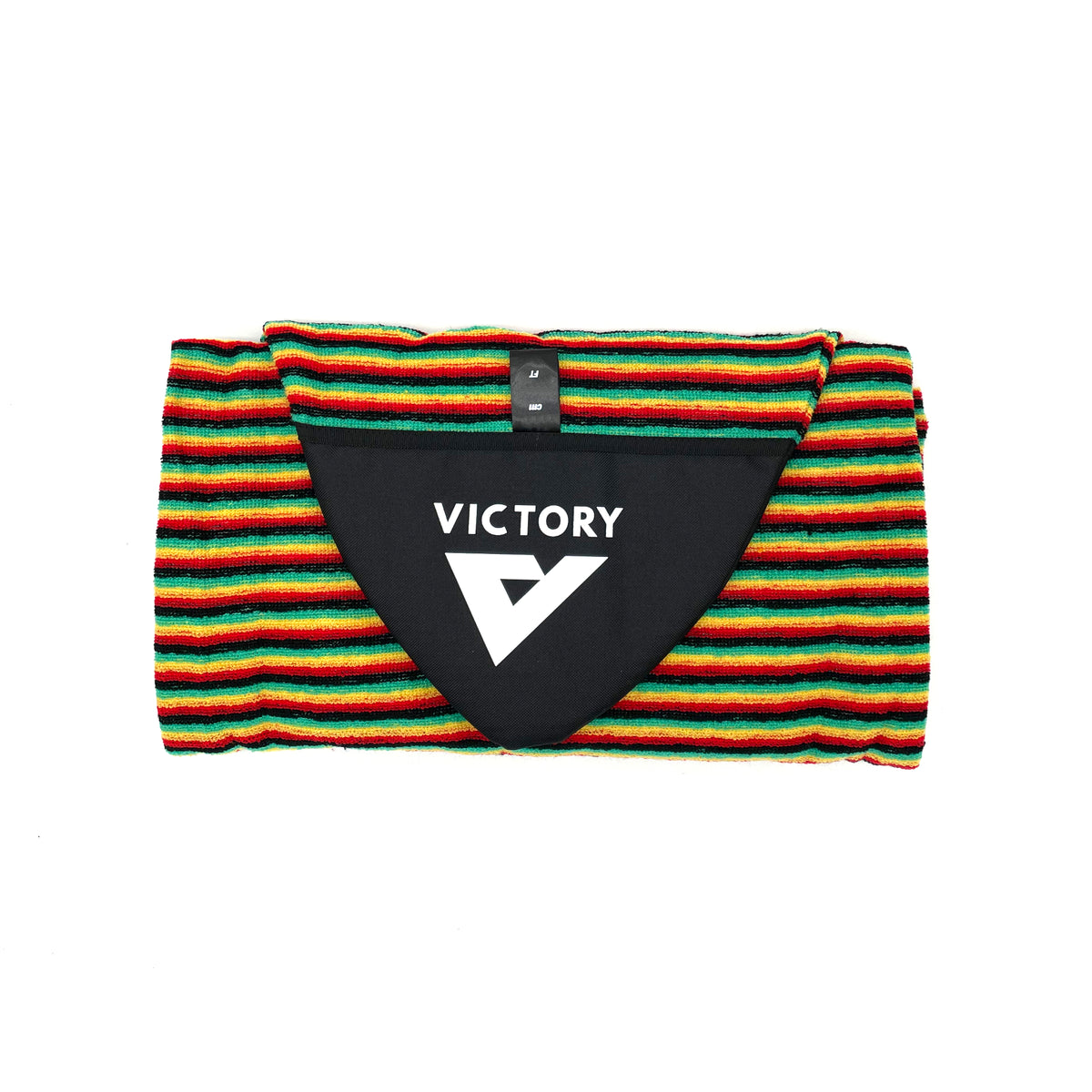 VICTORY - Funda calcetín de surf - Retro / Fish / Hybrid - 7'2 - Rasta