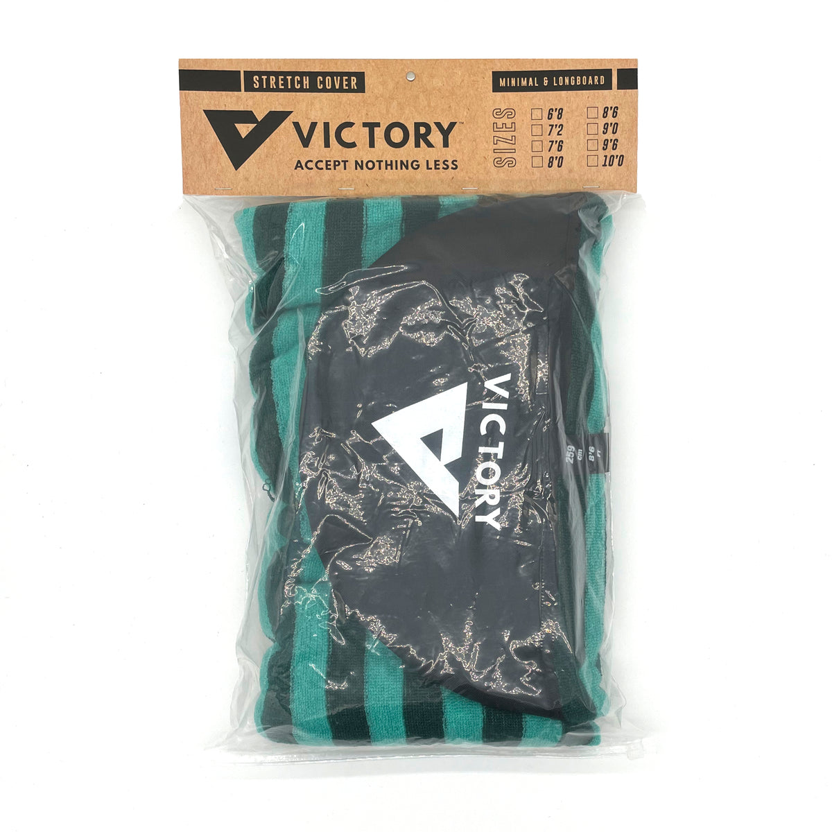 VICTORY - Housse chaussette longboard - 7'6 - Turquoise / Grey