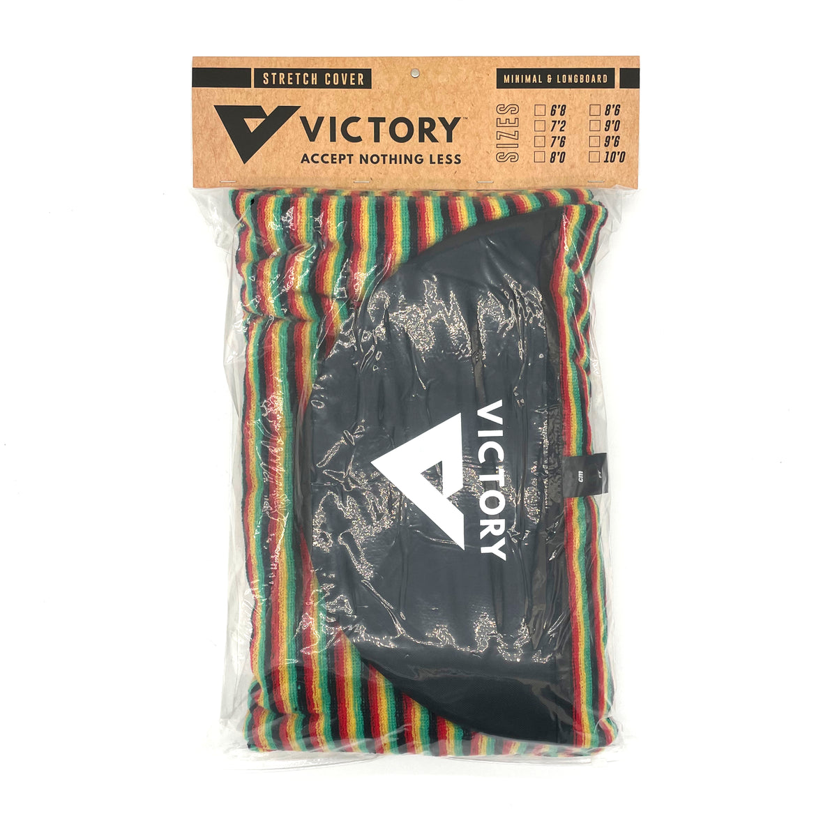 VICTORY - Housse chaussette longboard - 9'0 - Rasta