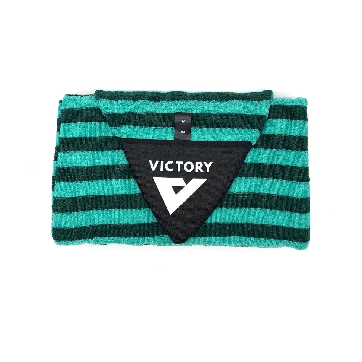 VICTORY - Funda de surf calcetin - Shortboard - 6'10 - Turquesa / Gris