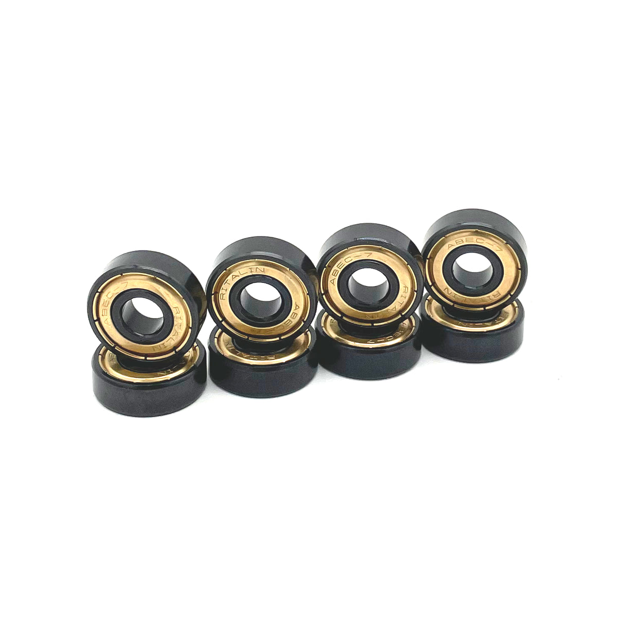 YOCAHER - Roulements Skateboard - Abec 7 Ritalin - Gold