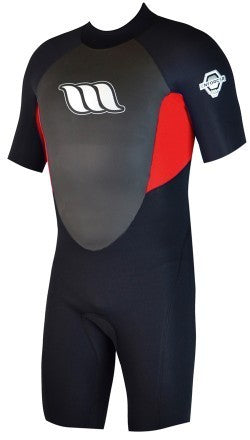 WEST - Combinaison surf Enfant - Enforcer Kid Shorty 2/2mm back zip - Red