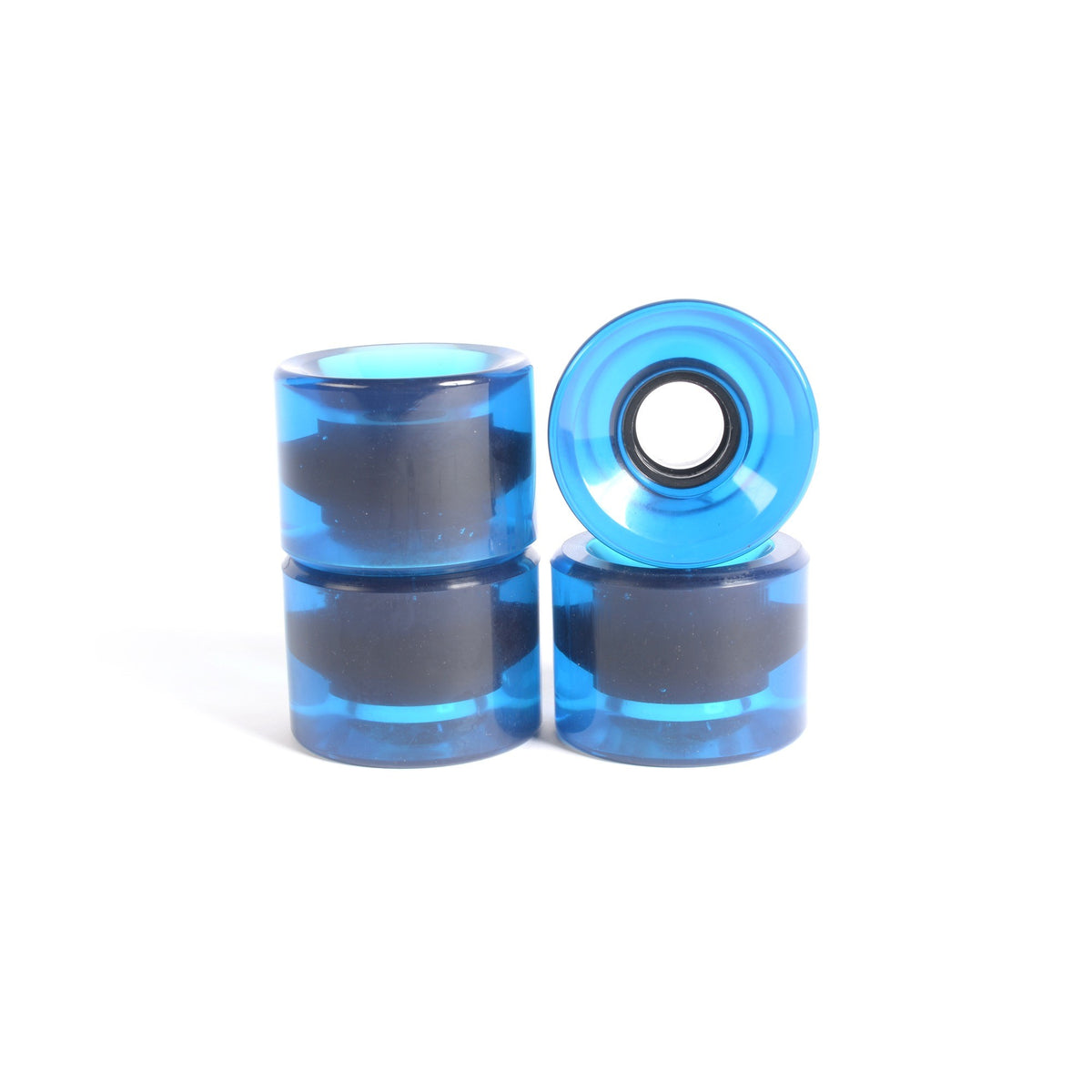 Ruedas de skate - YOCAHER 60x44mm 78a - Azul translúcido
