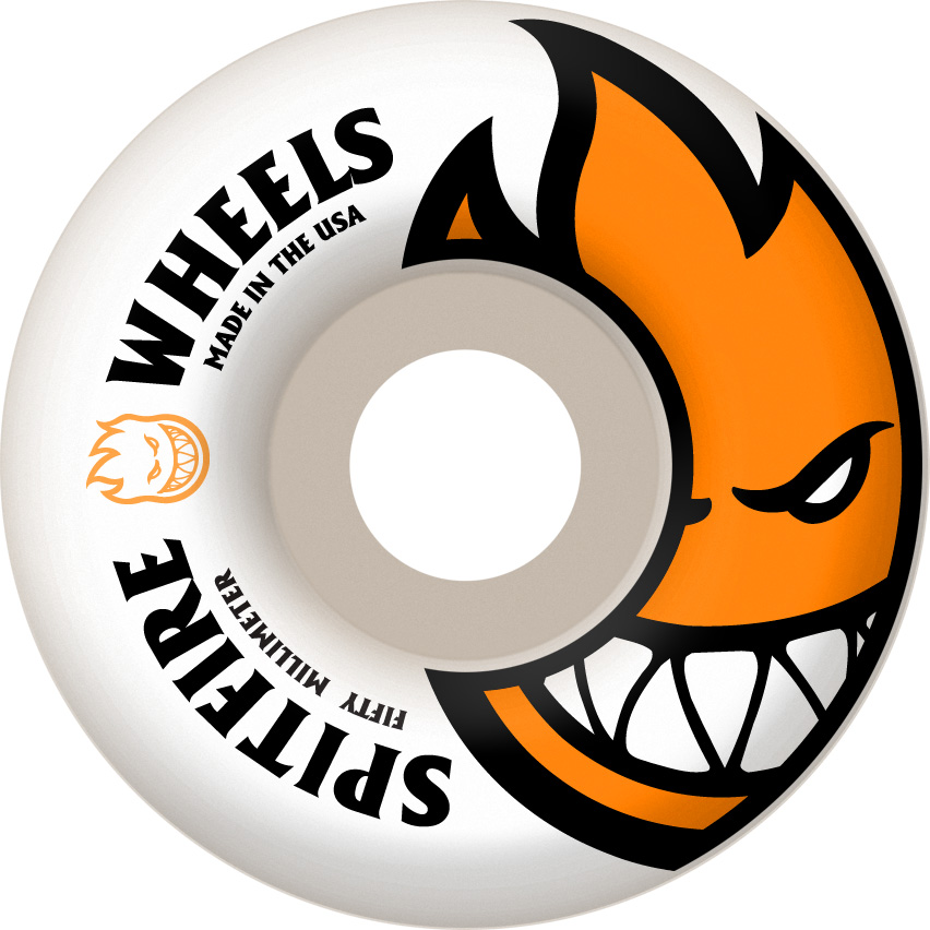 Spitfire - 50mm Wheels Bighead 99A - White