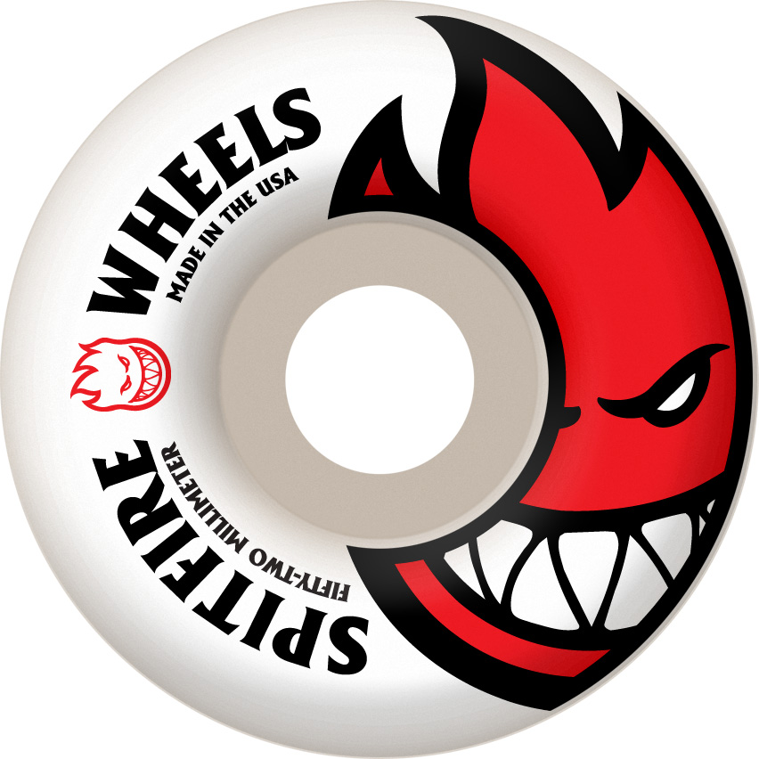 Spitfire - 52mm Wheels Bighead 99A - White