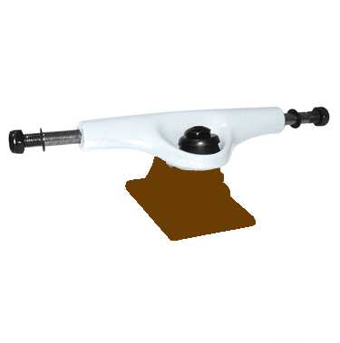 Truck Skateboard YOCAHER HD5" - Brown/White