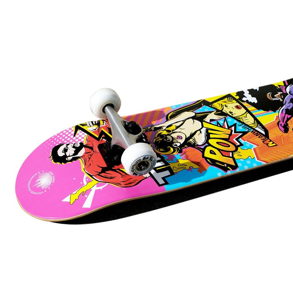 YOCAHER Comix Action - Skateboard Street - Complete Deck