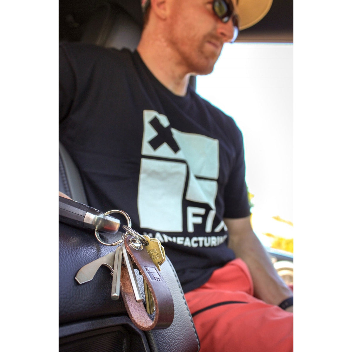 Fix Mfg - Bike Keychain