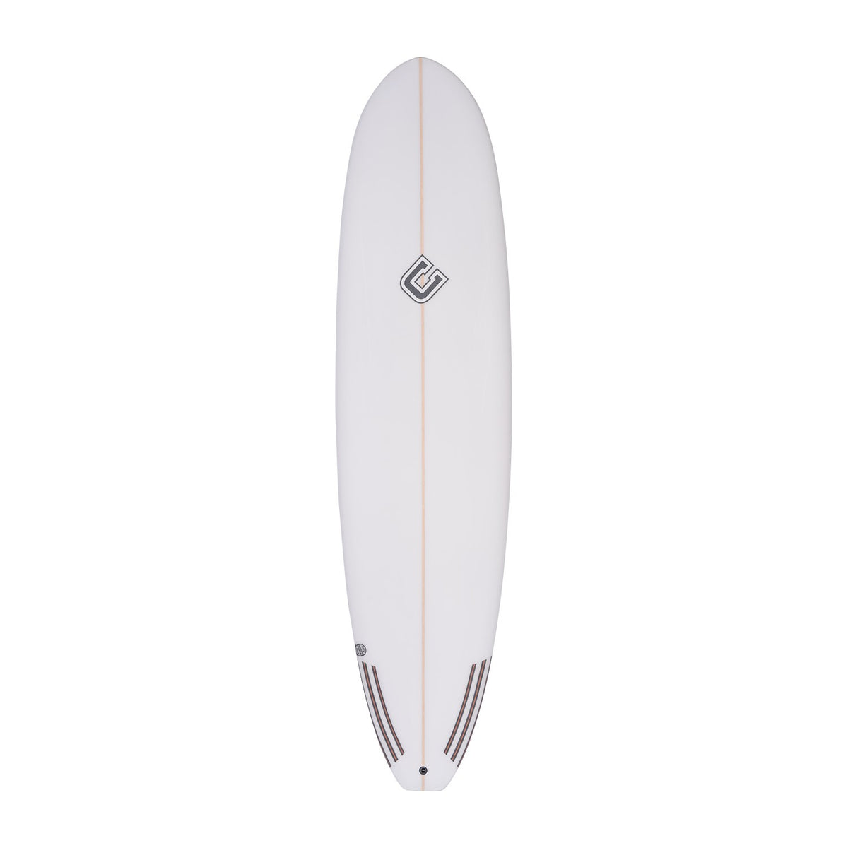 CLAYTON Surfboards Mini Malibu (PU) Futures - 7'6