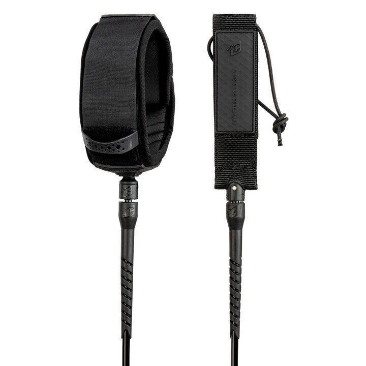 CREATURES - Reliance Longboard Leash 10 Knee - Black / Black