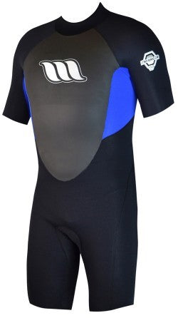 WEST - Combinaison de surf - Enforcer Shorty 2/2mm back zip - Blue