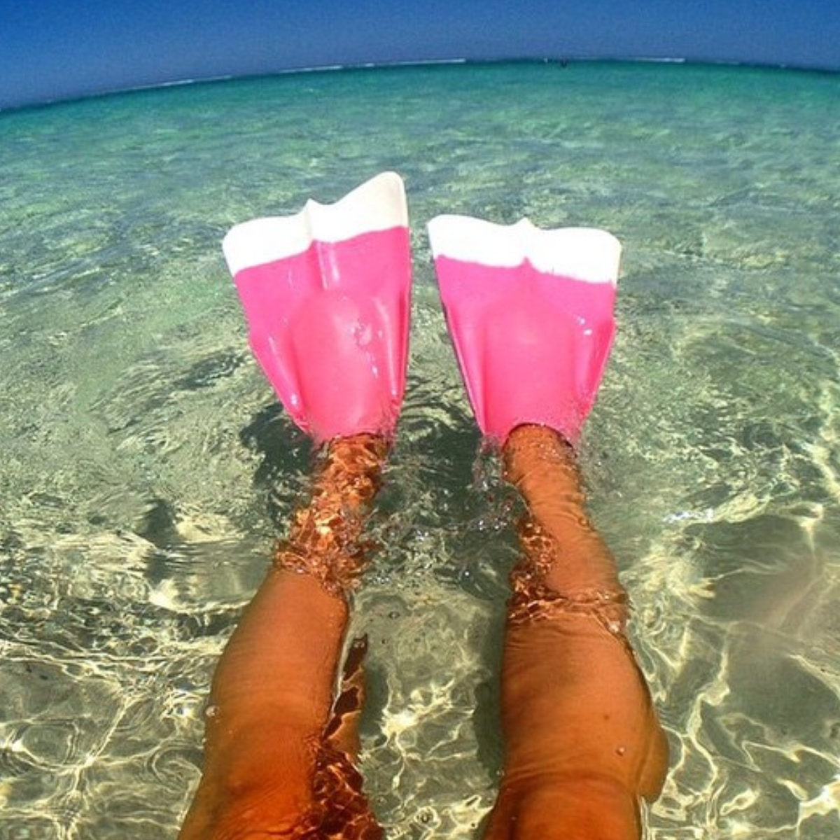 DA FIN - Bodyboard and bodysurf fins - Pink / White 