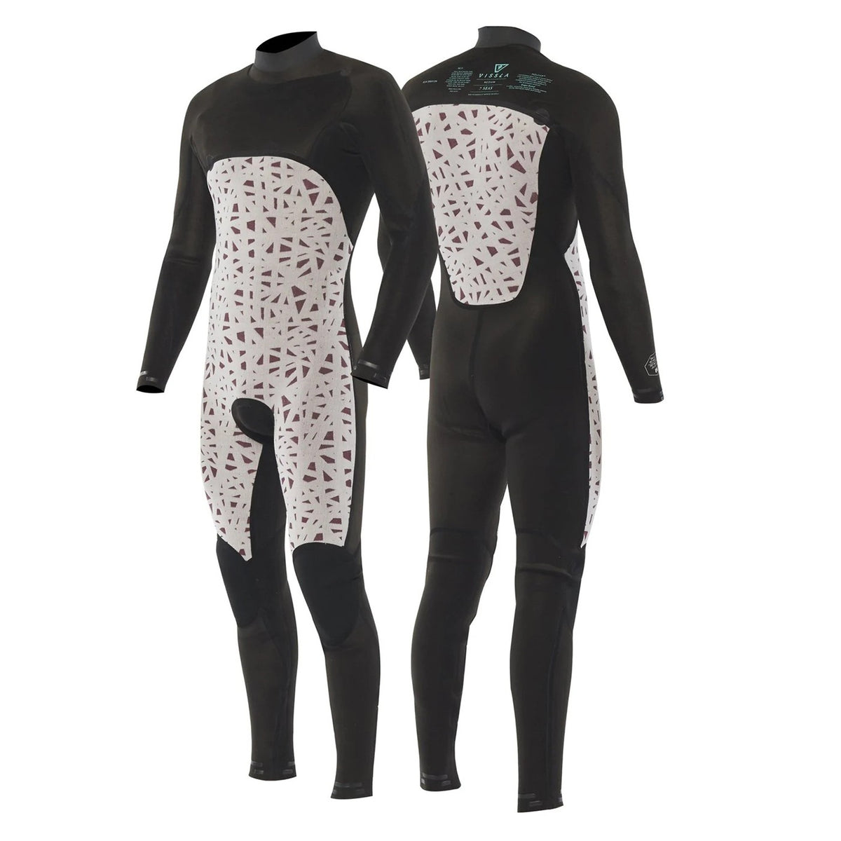 VISSLA - 7SEAS Fullsuit - 5/4MM - Black