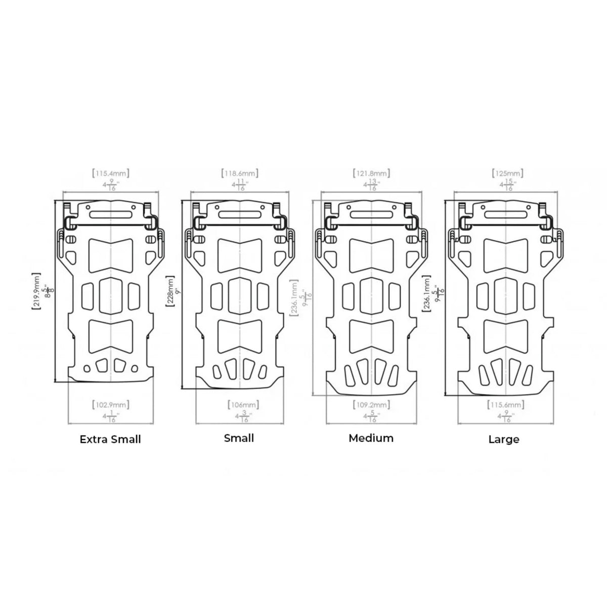 Spark - Surge ST Split Bindings 2023 - Red