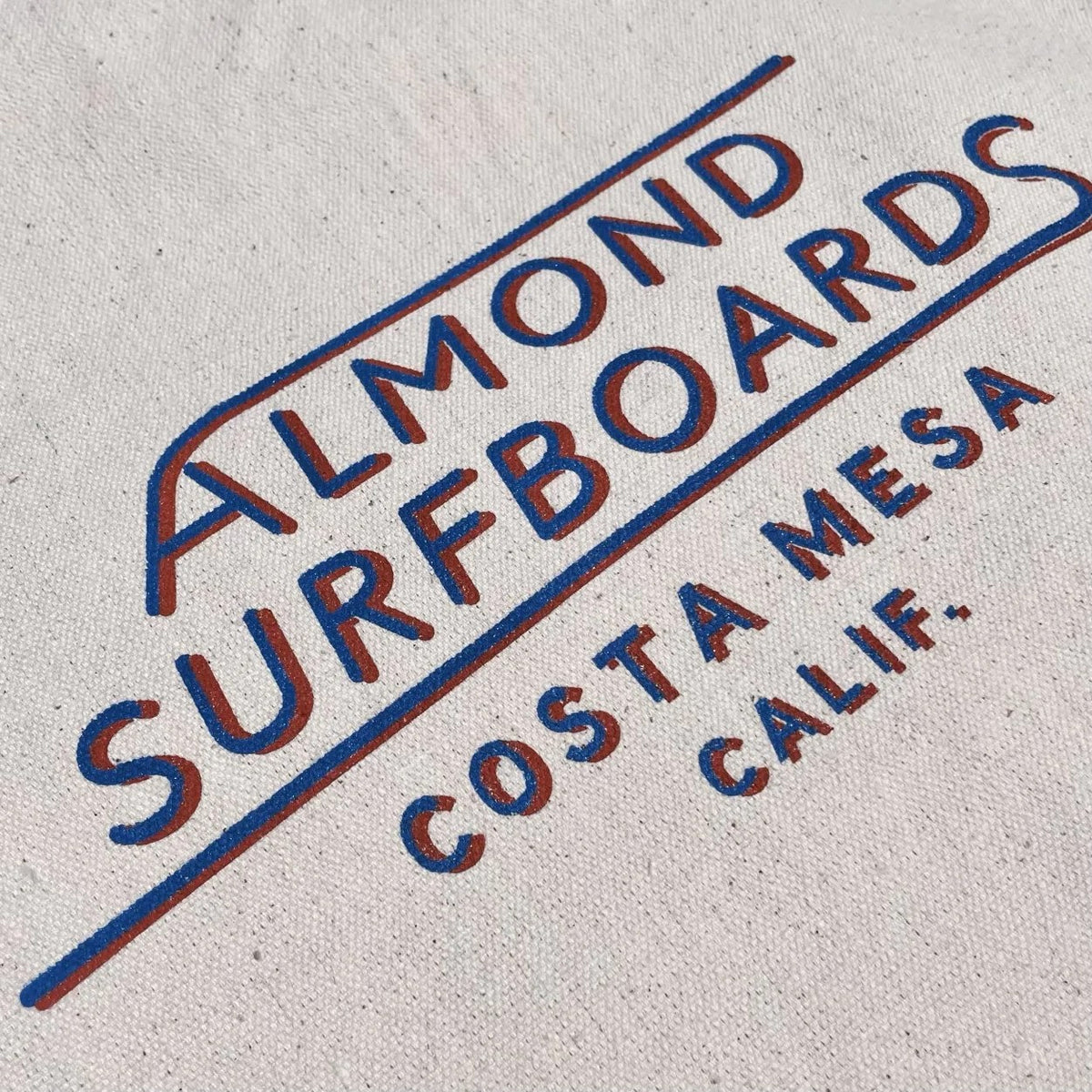 ALMOND Surfboards - Costa Mesa Tote Bag - Natural