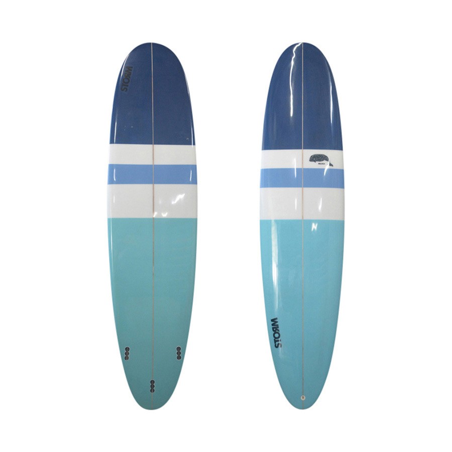 STORM Surfboard - Mini Malibu - 7'à - Beluga - Navy / Azul