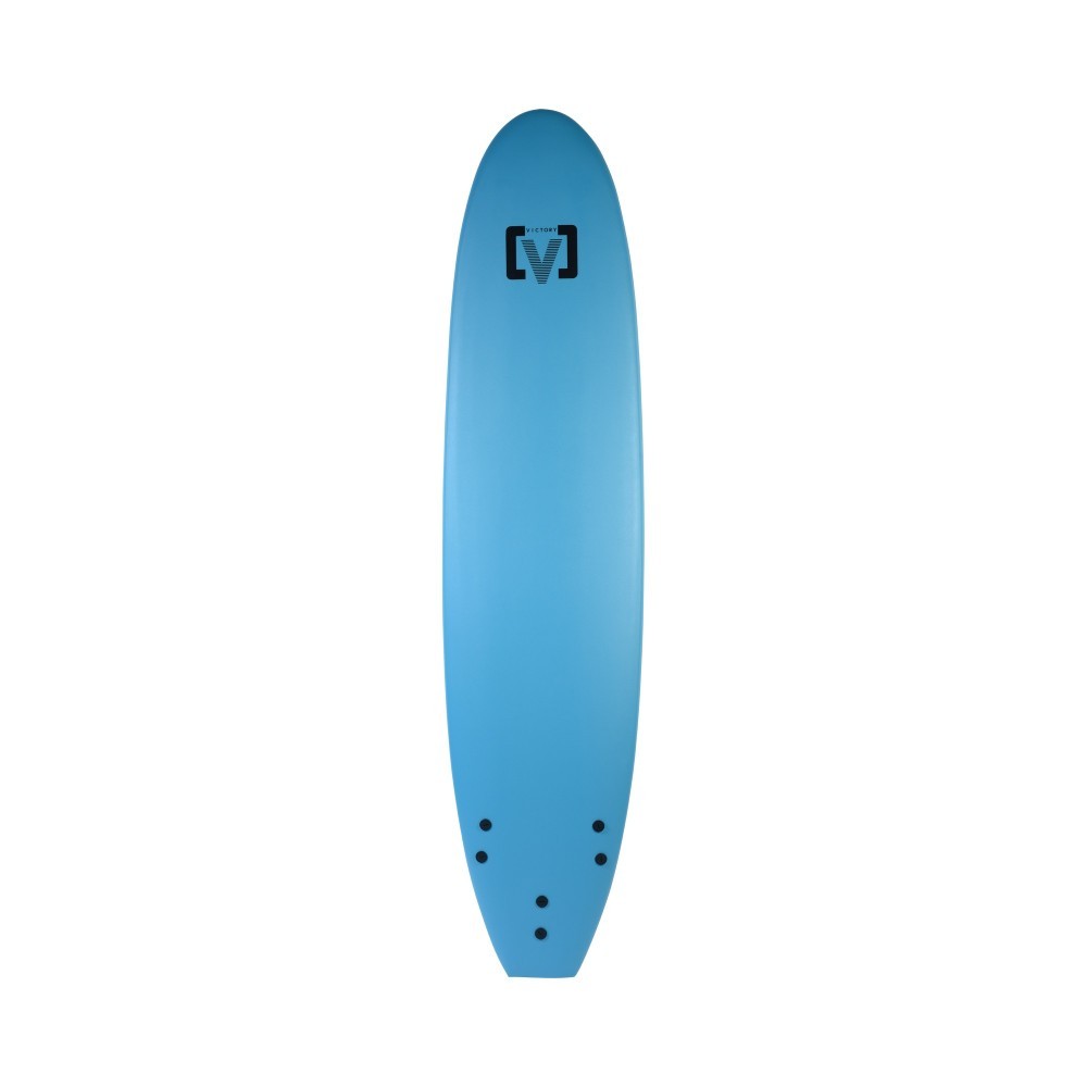 VICTORY - EPS Softboard - Planche de surf en Mousse - Malibu High Volume 8'0 - Light Blue