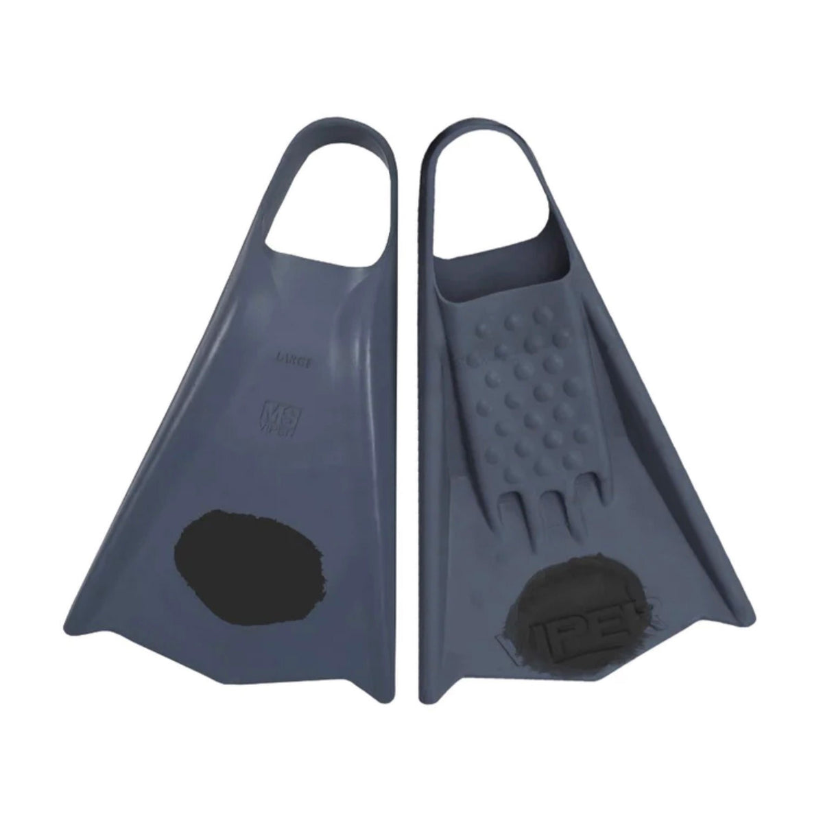 MS VIPER - Palmes Bodyboard - Charcoal / Black