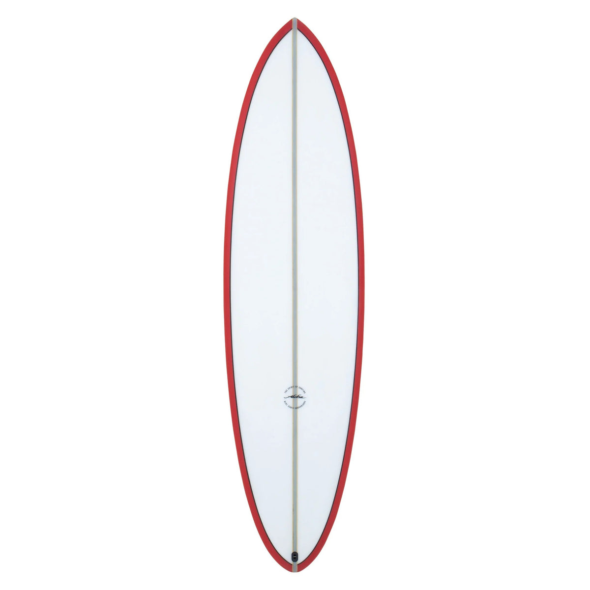 Tablas de surf ALOHA - Twin Pin 7'2 (PU) PVCP Futures - Rojo