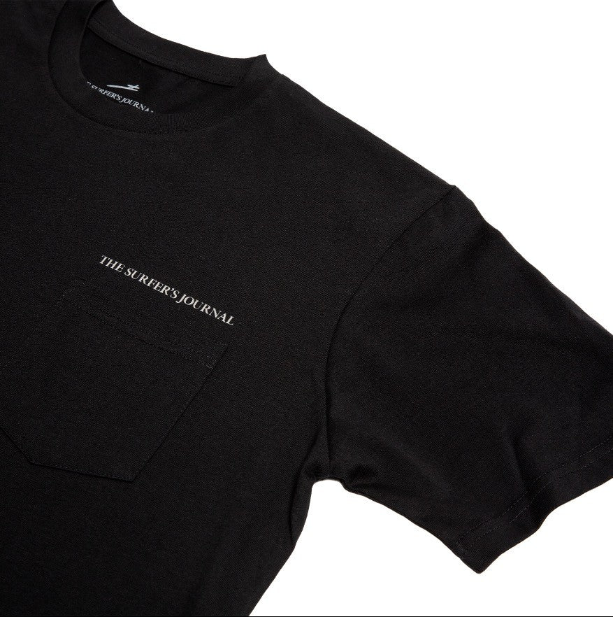 THE SURFER'S JOURNAL - T-shirt Moonwalk - Black