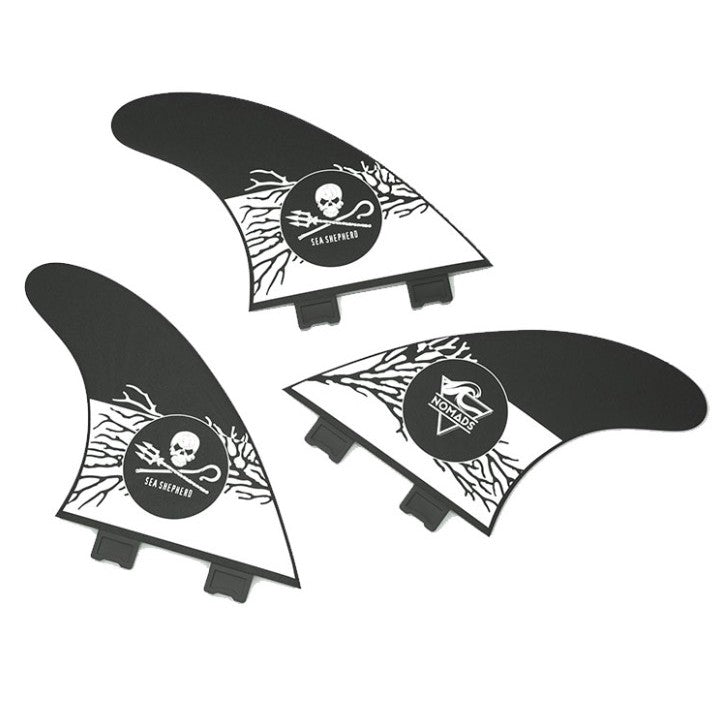 NOMADS - Recycled fins - Black - Size M