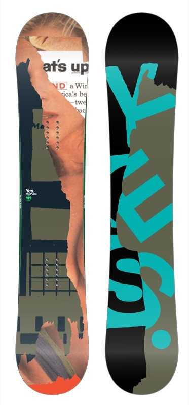 YES Snowboards - Planche de Snowboard - The Public 151