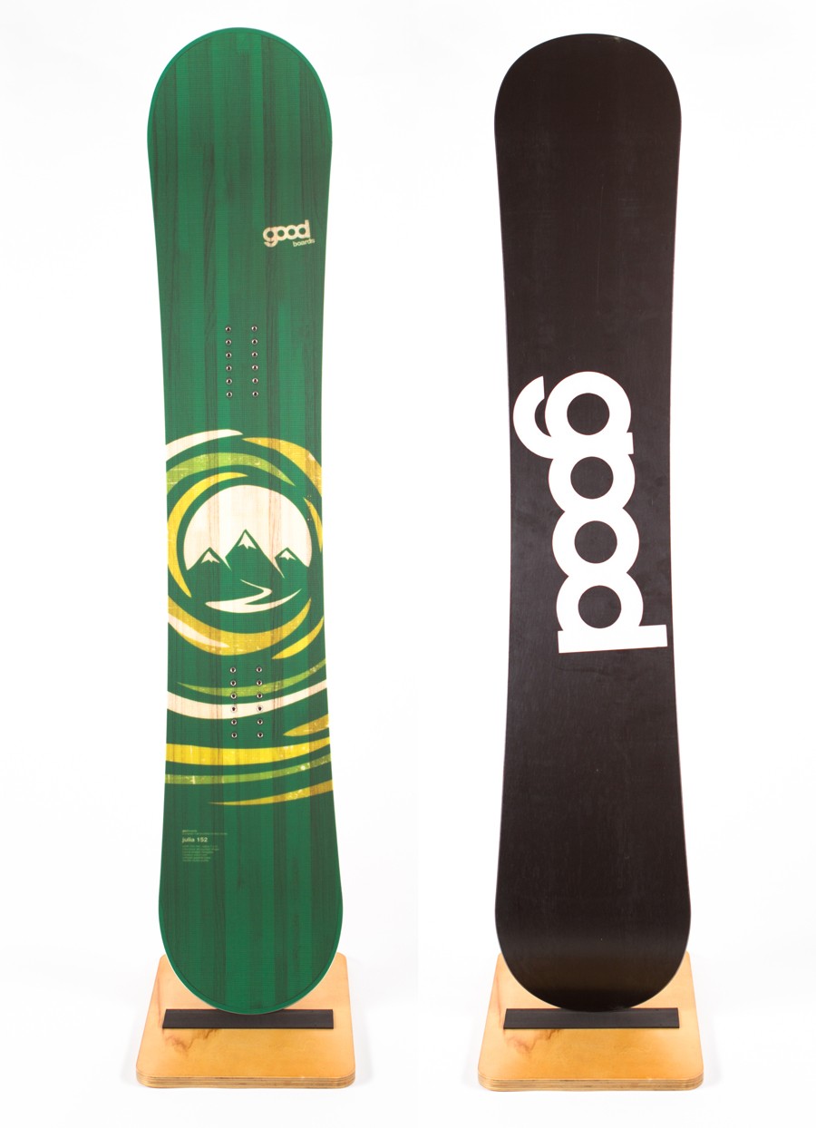 GOODBOARDS - Planche de Snowboard - Julia Double Rocker 152