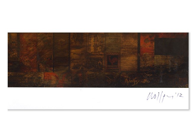 Litografía de WOLFGANG BLOCH núm. 151-03