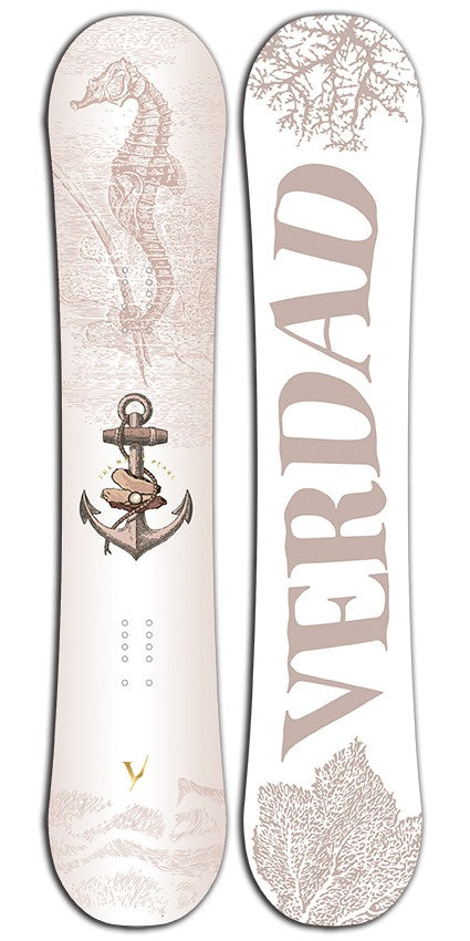 VERDAD - Planche de Snowboard - White Pearl