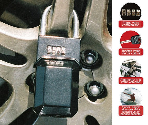 SURF SYSTEM - KeyPod Big (Cadenas Sécurité à Code)