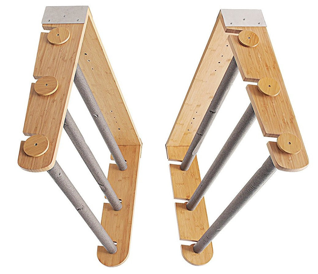Support plafond modulable CORSURF - Roll Rack Wood Shortboards, Longboards, SUP
