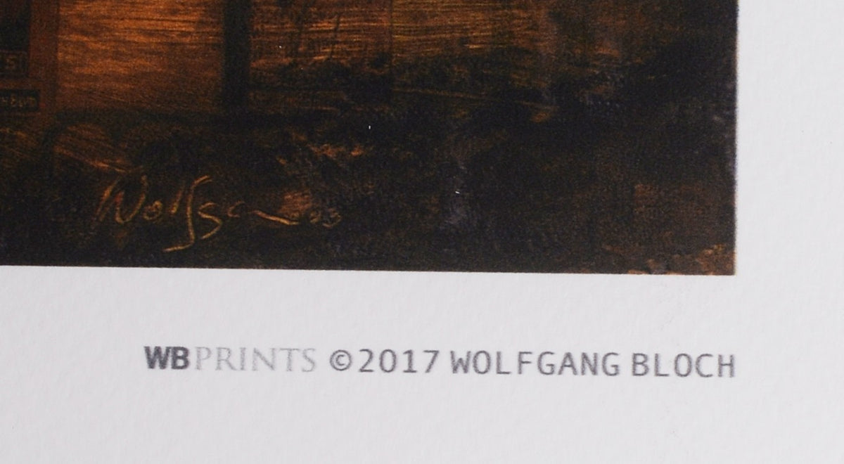 Litografía de WOLFGANG BLOCH núm. 151-03